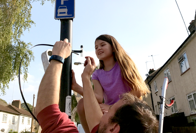 Residents of Charlton in London, starting a citizen science project in 2017